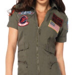 Leg Avenue UATG83700XL Top Gun Flight Dress Adult Costume - Extra Large