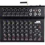 Monoprice 625912 Stage Right ix8B 8-Channel Live Sound & Recording Mixer with Bluetooth, USB & Effects